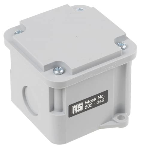 rs pro junction box|electrical service junction box.